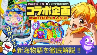 【特別編】CastleTV×パチマガスロマガ【徹底解説】e新海物語100台導入緊急企画！